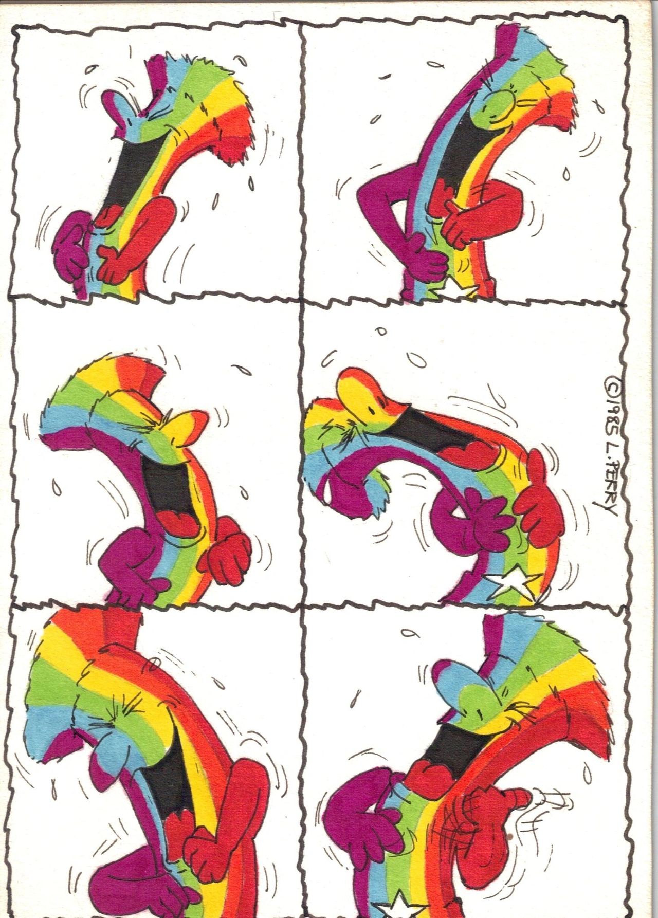 Rainbow greeting cards
